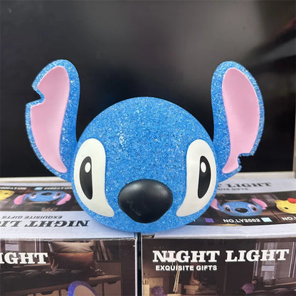 Stitch 3D Projection Night Light – Lilo & Stitch Creative Desk Lamp