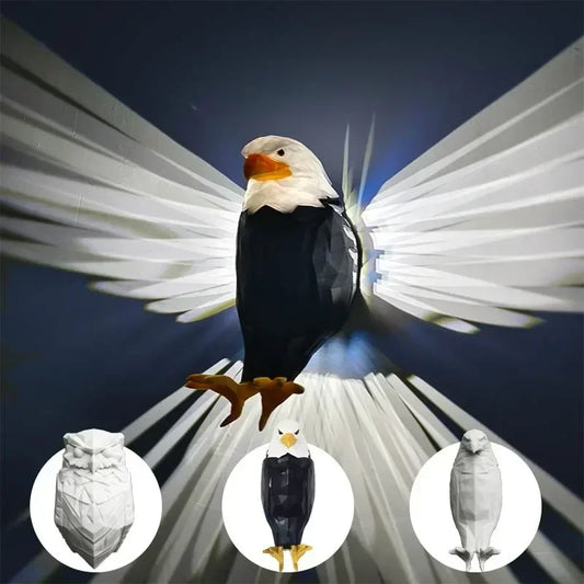 Eagle & Owl LED Wall Lamp – 3D Projector Atmosphere Light